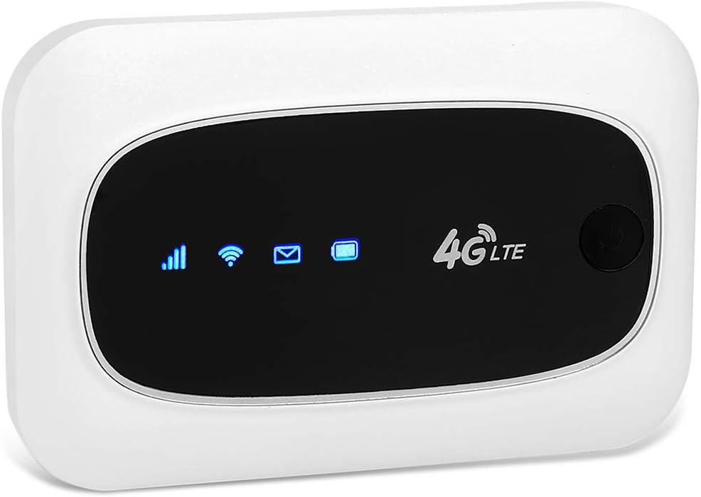 4G LTE Mobile WiFi Hotspot Travel Router Wireless SIM Routers with SD SIM Card Slot Pack of 2 N509707