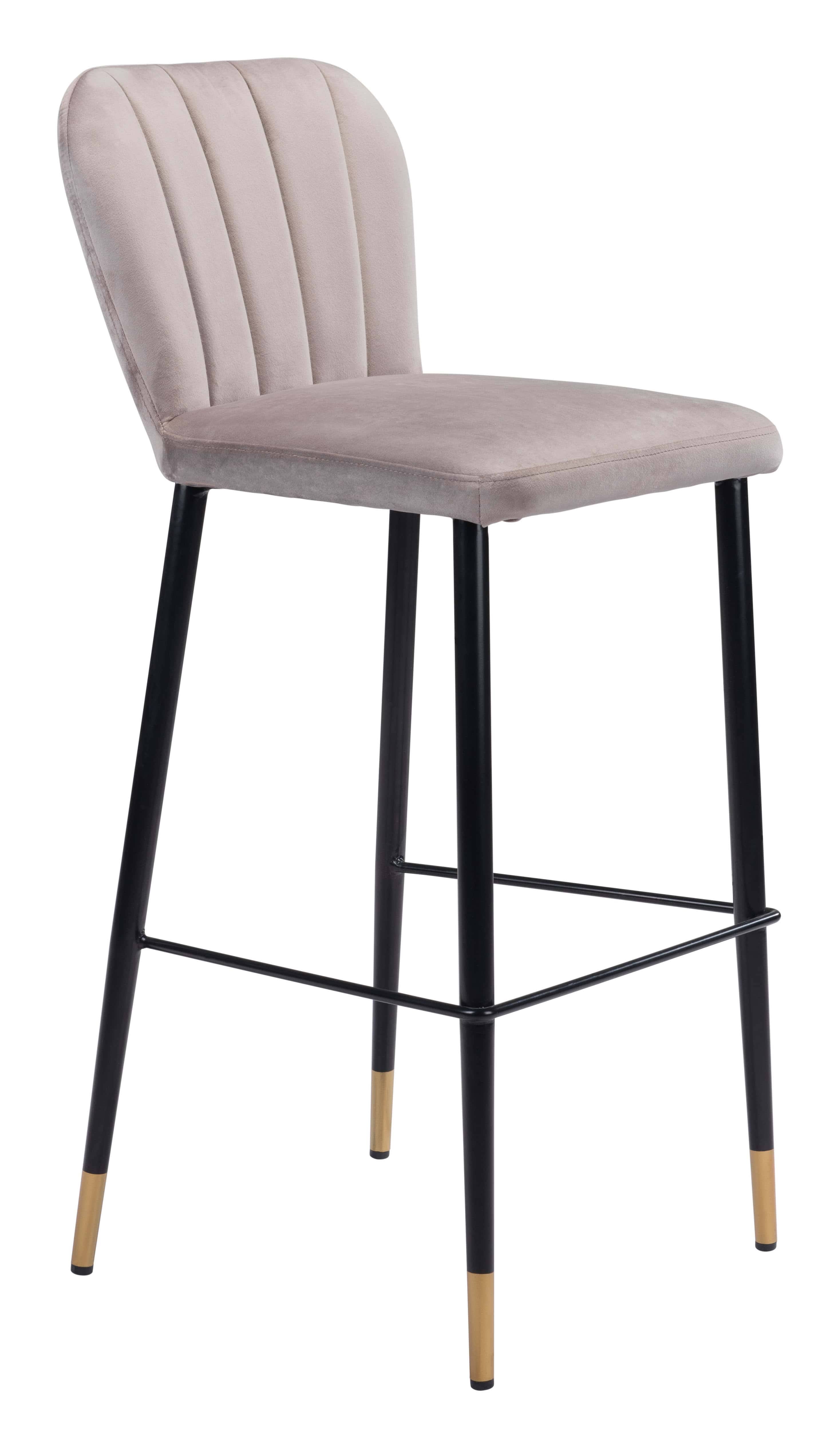 Gray Manchester Bar Chair J8906