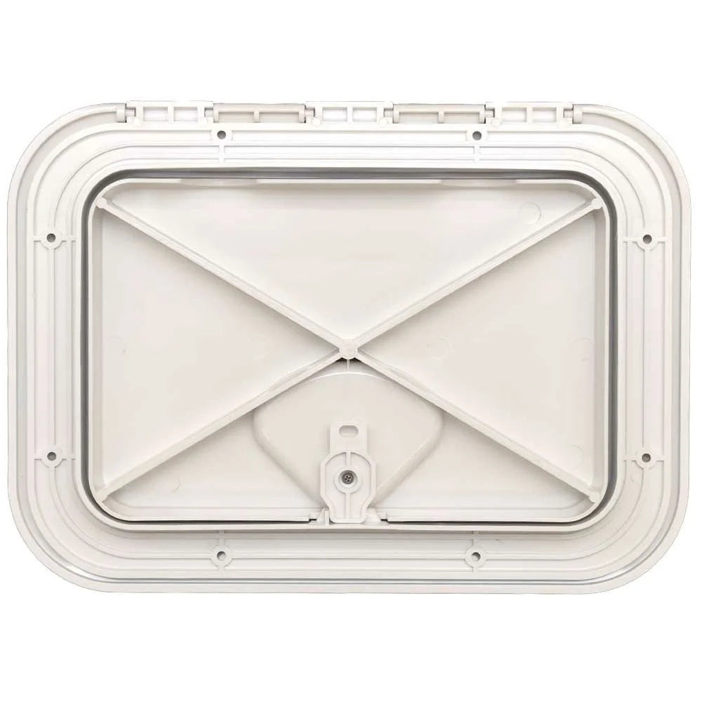 14.75 x 10.6 Inch White ABS Boat Access Hatch F29334