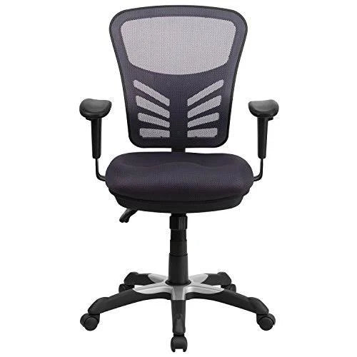 Mid-Back Dark Gray Mesh Executive Swivel Chair E394835