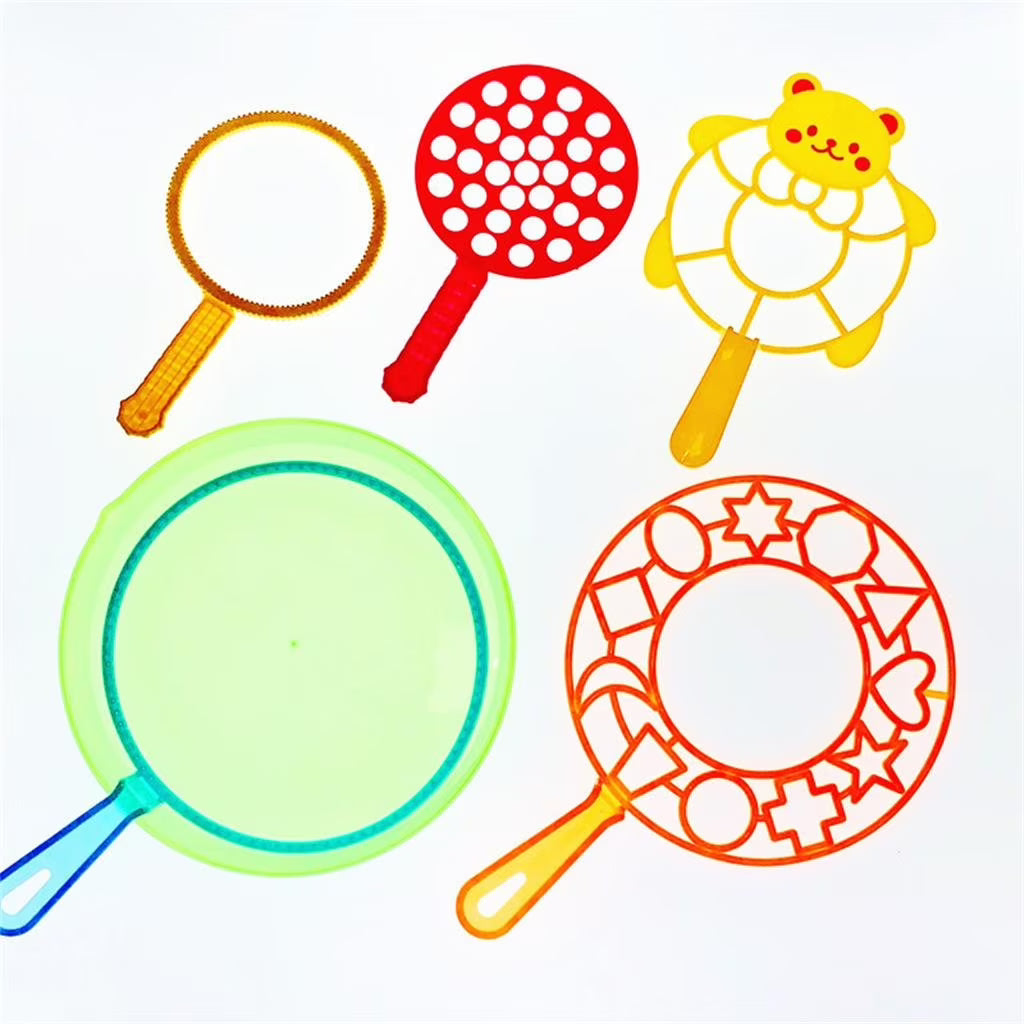 Bubble Wand Set of 5 Assorted Shapes L539