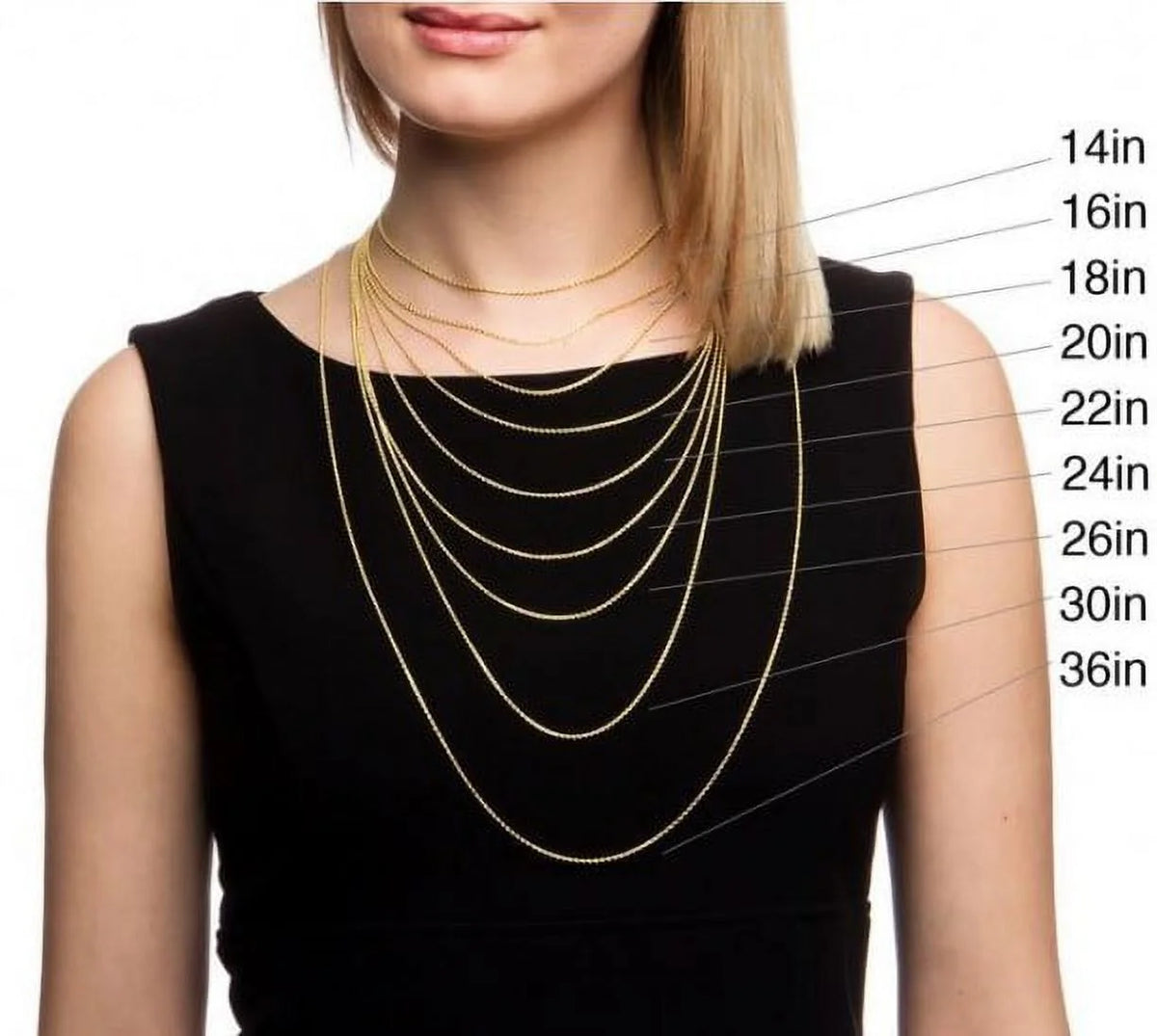 14k Yellow Gold 2.5mm Rope Chain Necklace S5770