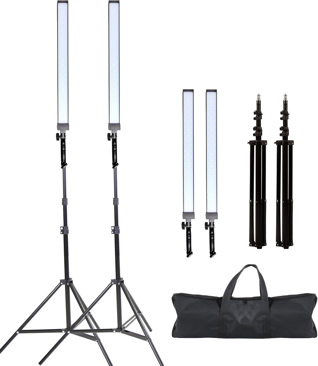 36w Dimmable LED Photography Light Kit with Tripod Stand Bag O90262