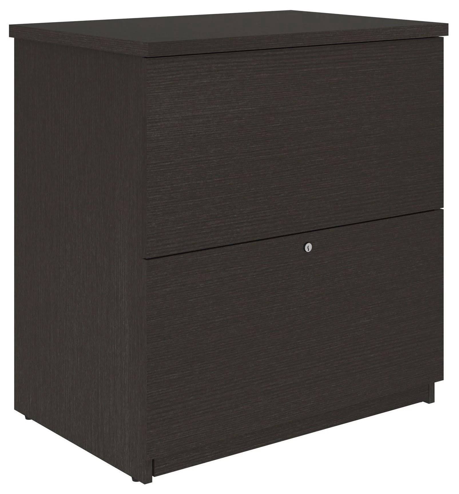 Deep Grey Lateral File Cabinet P32430