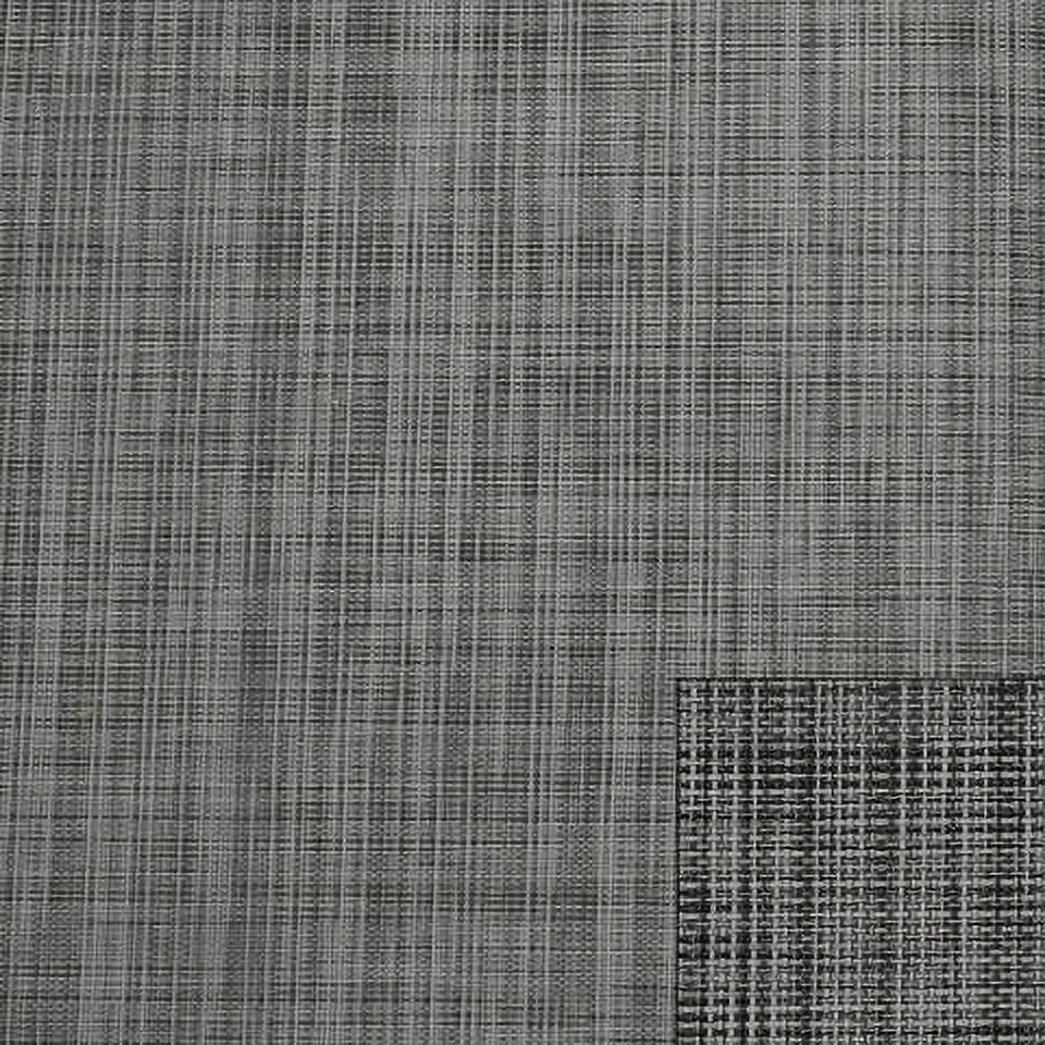 Black / Gray Woven Vinyl Boat Flooring 8.75 x 25 Feet D7957