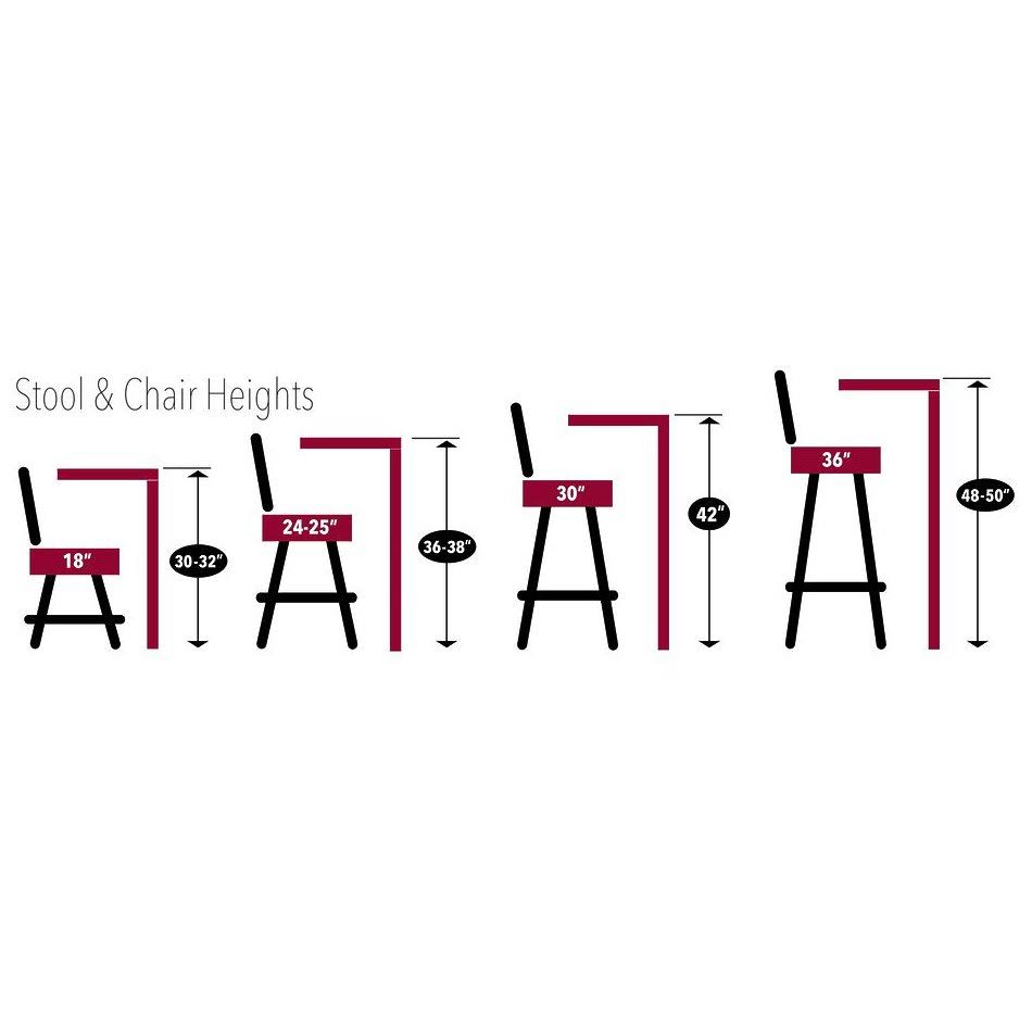 Chrome Double Ring Swivel Bar Stool Q211