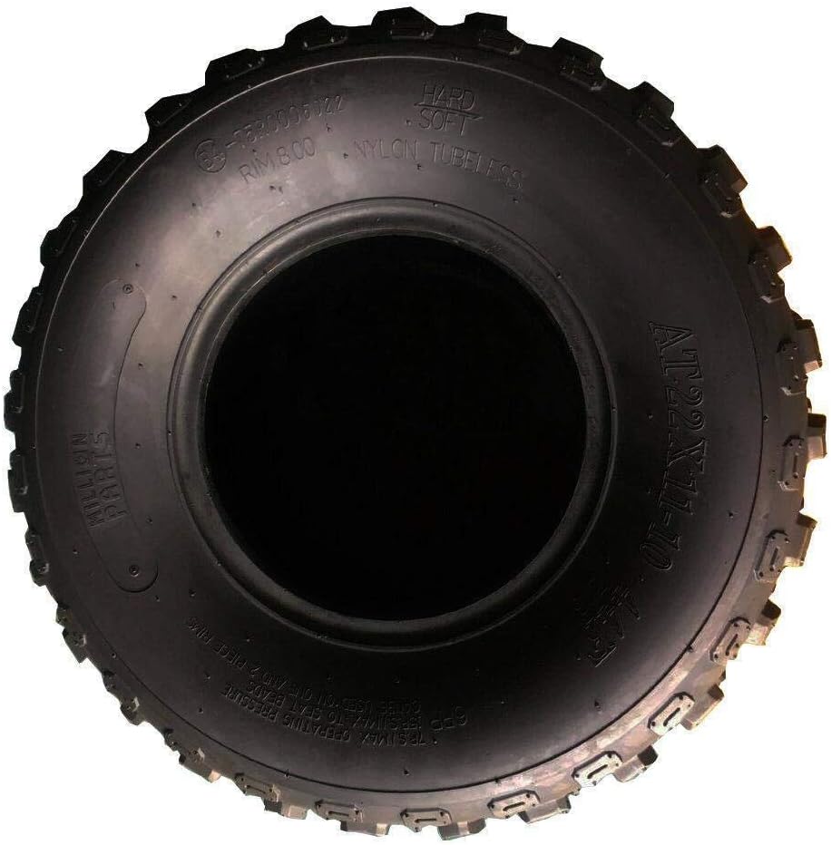 Set of 2 22x11-10 Tubeless ATV Tires L64536