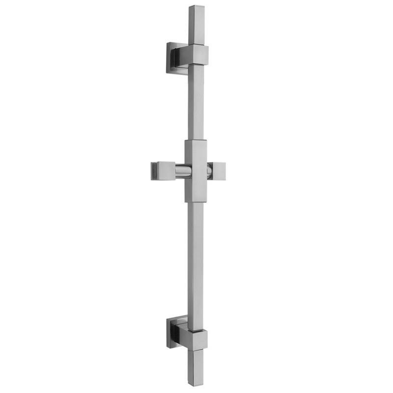 Satin Chrome Adjustable Height and Angle Wall Bar H7132