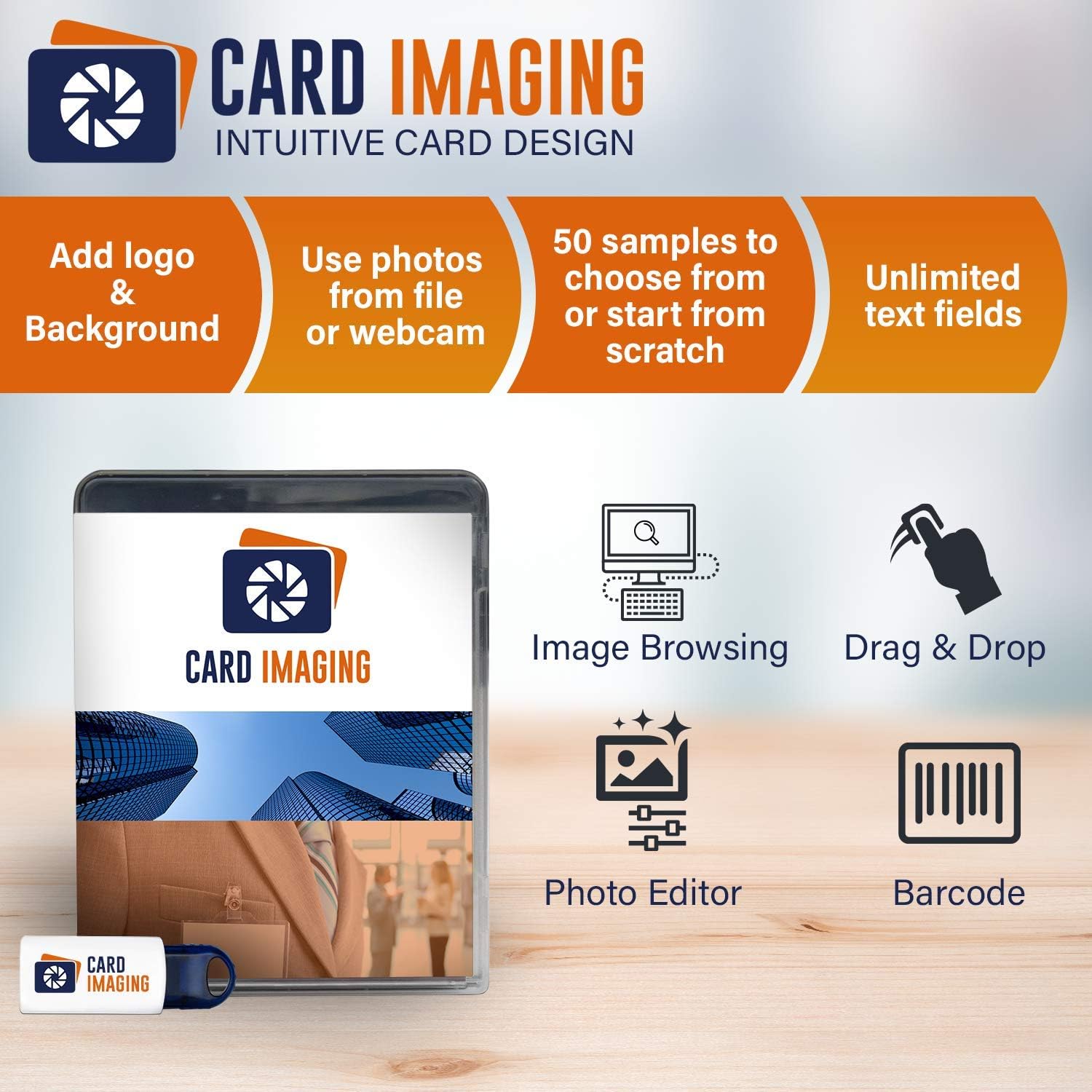 ID Card Printer Badge Maker Machine X229