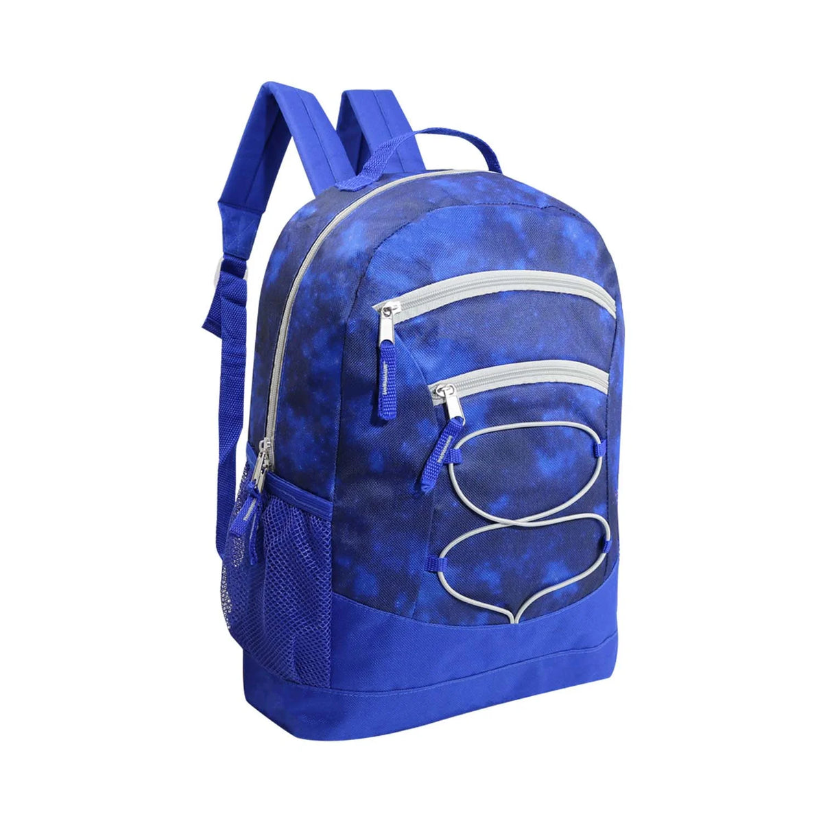 24 Pack 17 Inch Assorted Colors Bungee Backpacks G6609