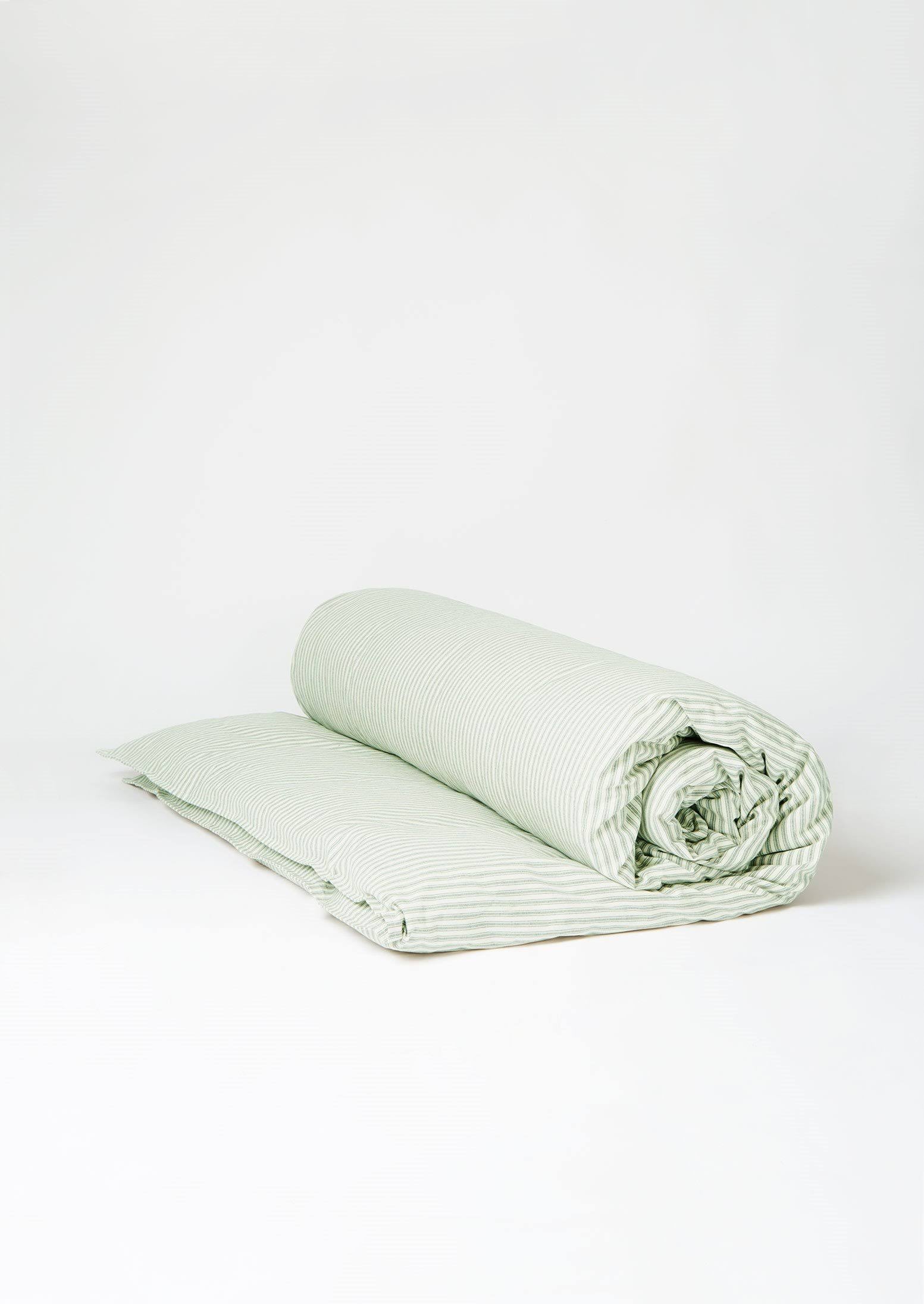 Organic Cotton Ticking Stripe Duvet Cover D81441