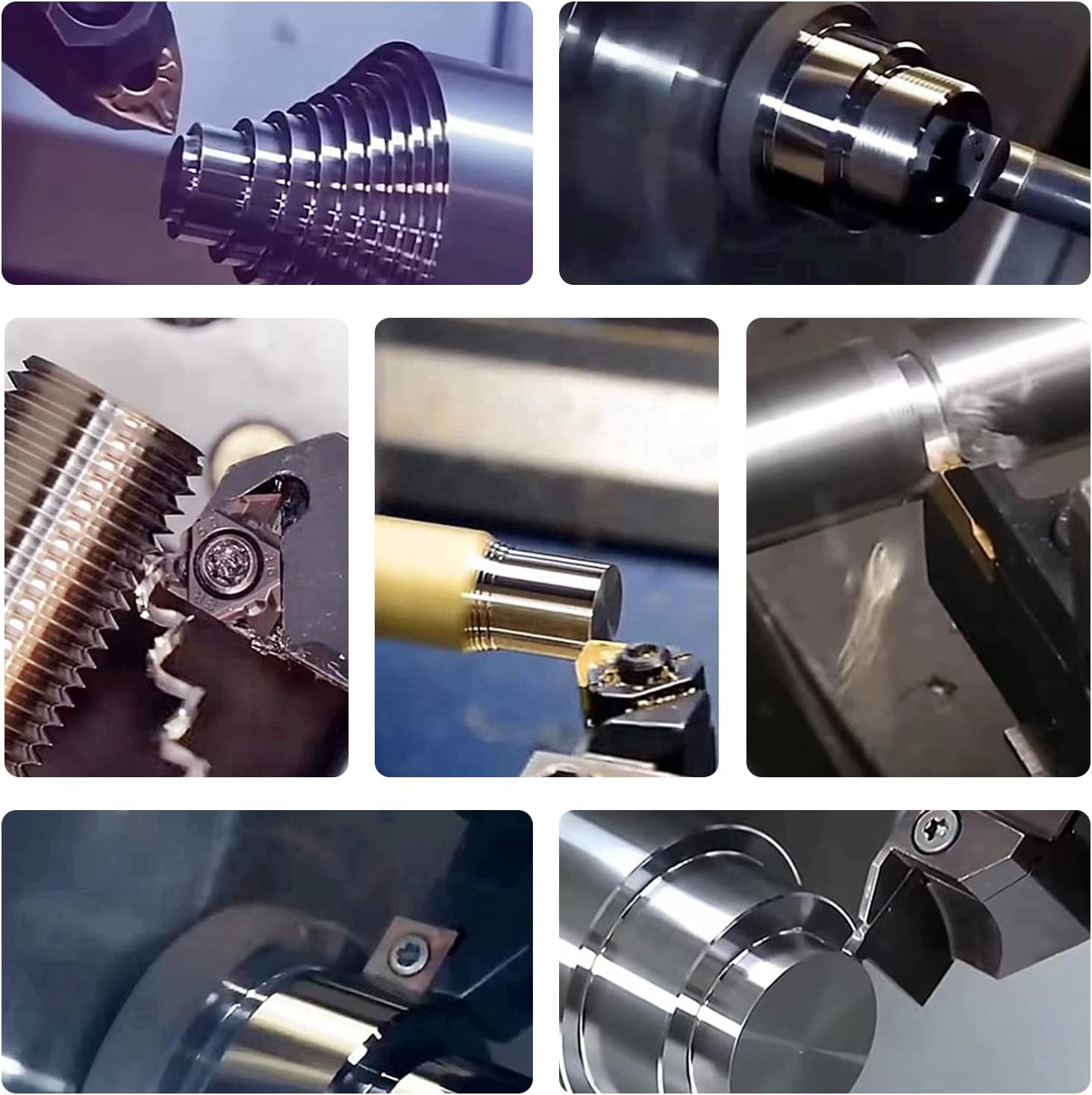 Indexable Carbide Turning Tool Holder Bit with Insert G121