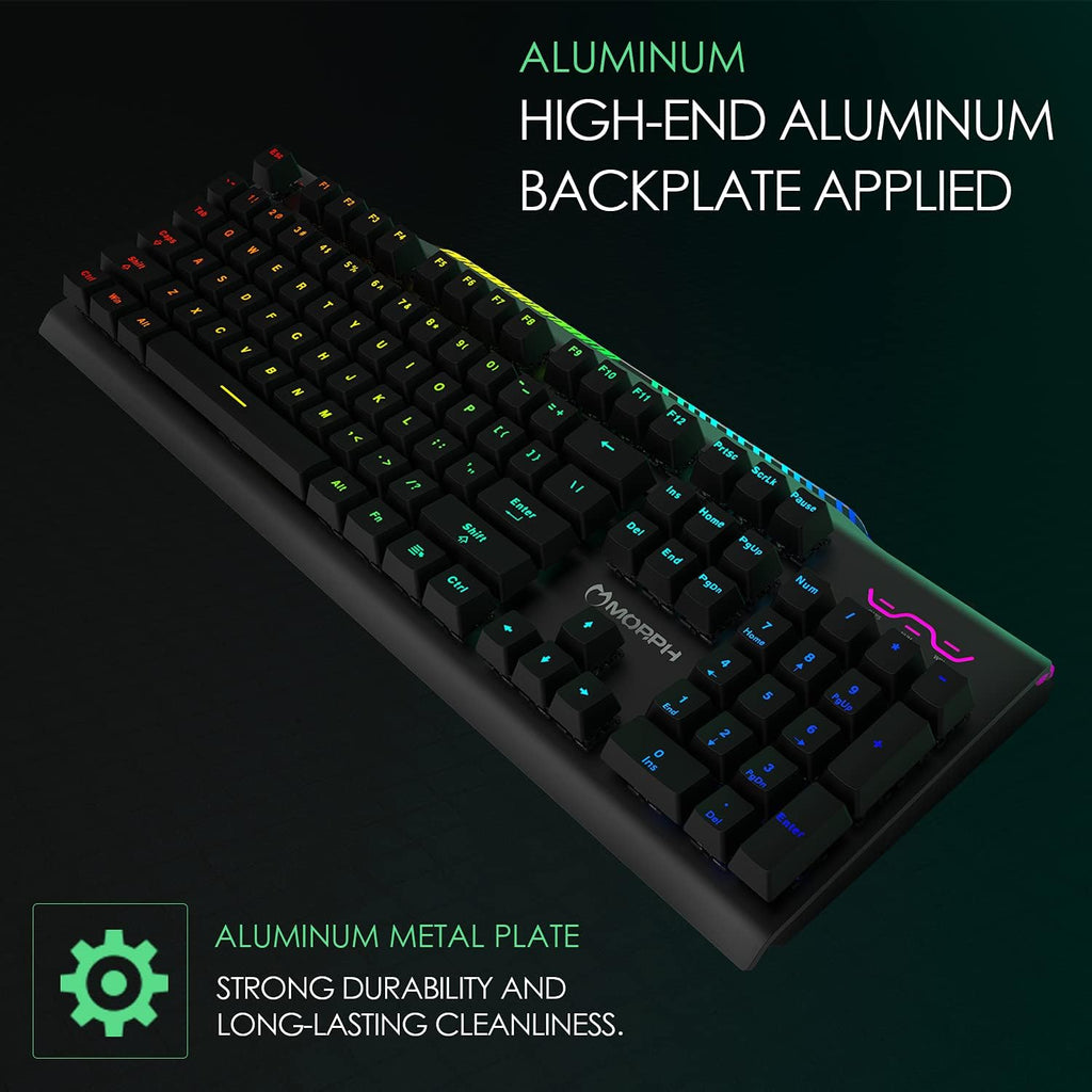 Black USB Wired RGB Mechanical Gaming Keyboard A511