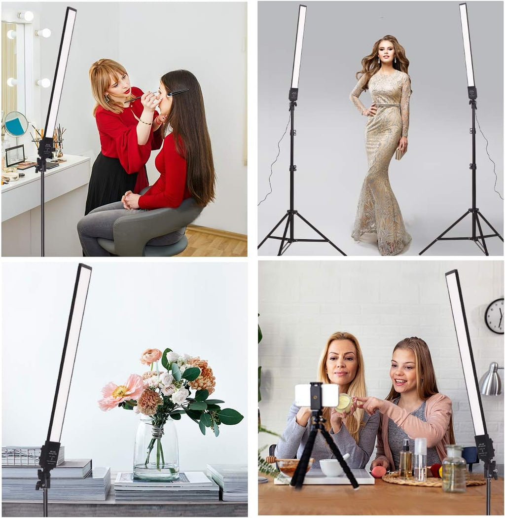 36w Dimmable LED Photography Light Kit with Tripod Stand Bag O90262