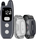 IPX7 Waterproof Rechargeable Dog Training Collar Pack of 2 I490