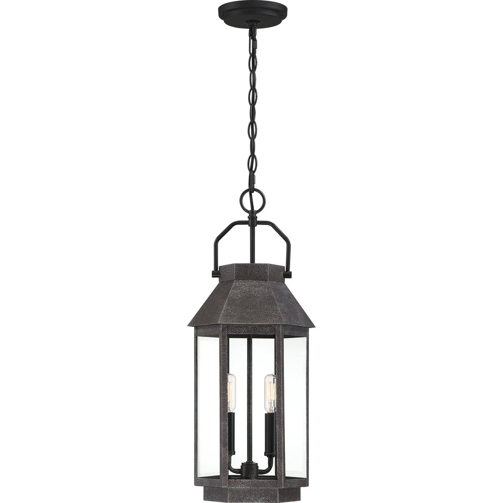 Speckled Black Outdoor Wall Lantern O4320