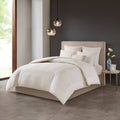 Cotton Blend Duvet Cover Set (White - King) O30949