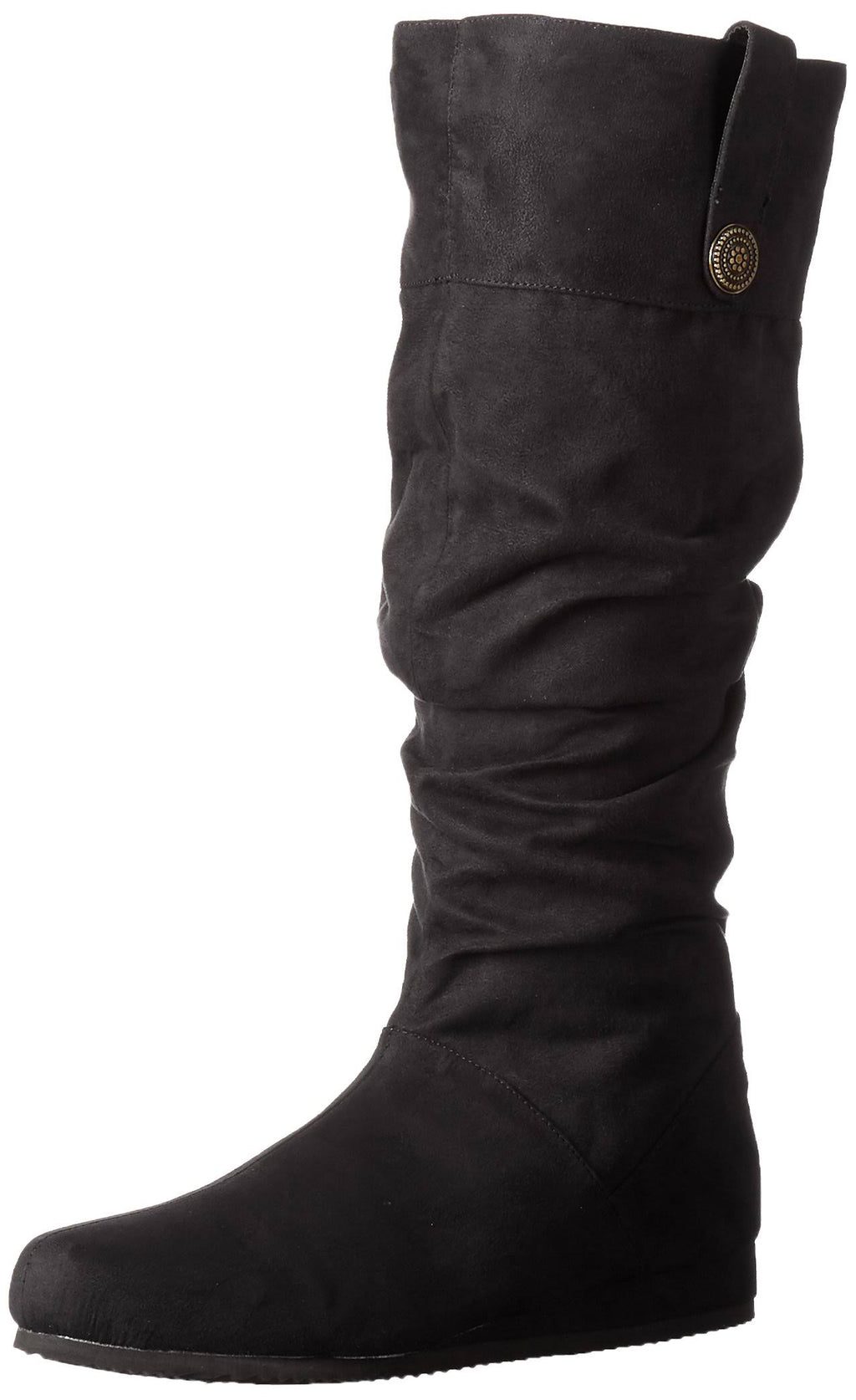 Black Microfiber Renaissance Shoes M847602