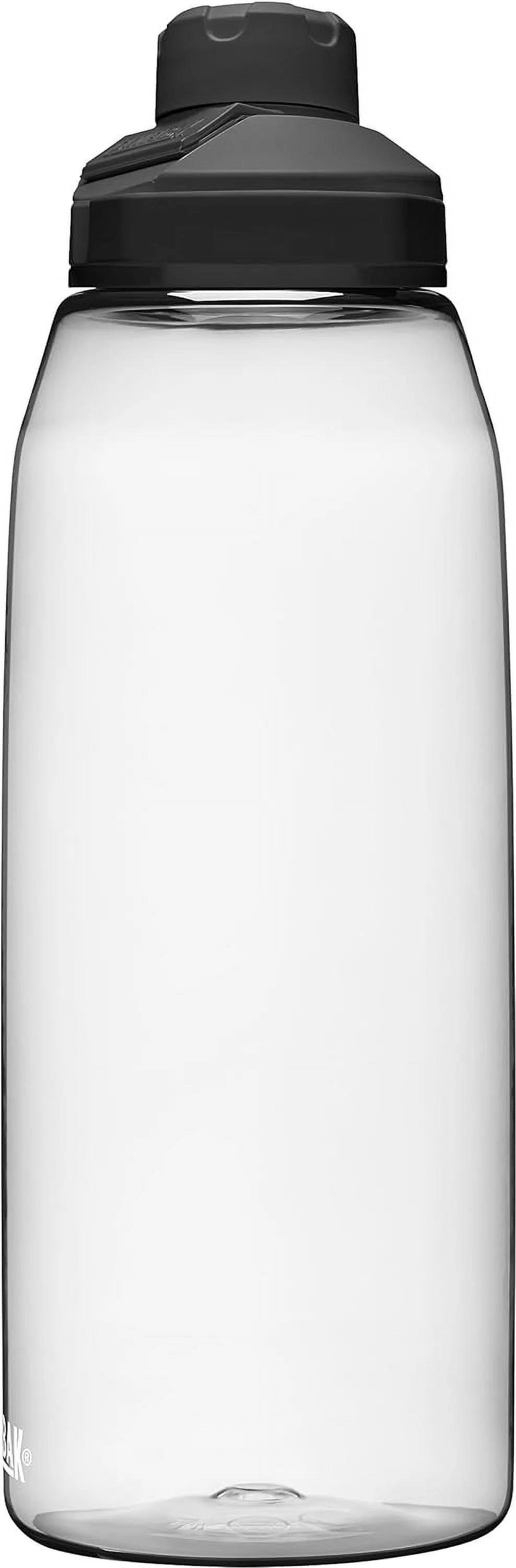 50oz Clear BPA Free Water Bottle with Magnetic Cap D148