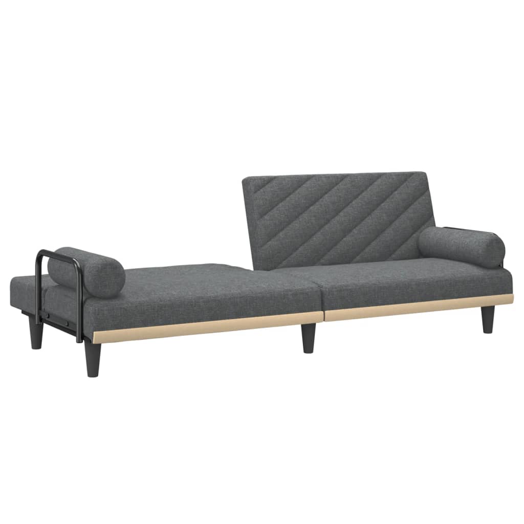 Dark Gray Fabric Sofa Bed K5801