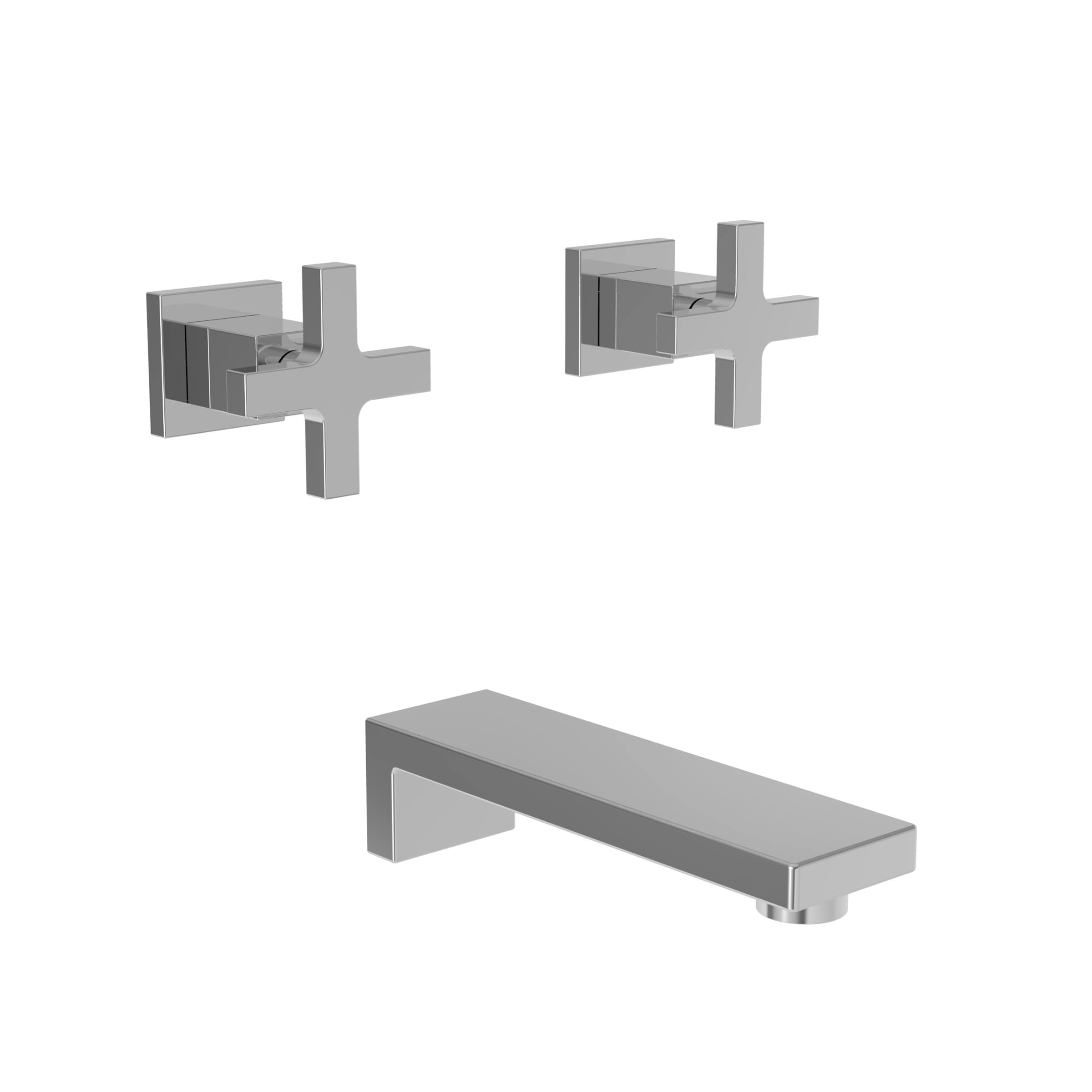 Gun Metal Wall Mount Tub Faucet B5674