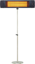 Black 34.6-in. Wide Electric Carbon Infrared Heat Lamp J8536