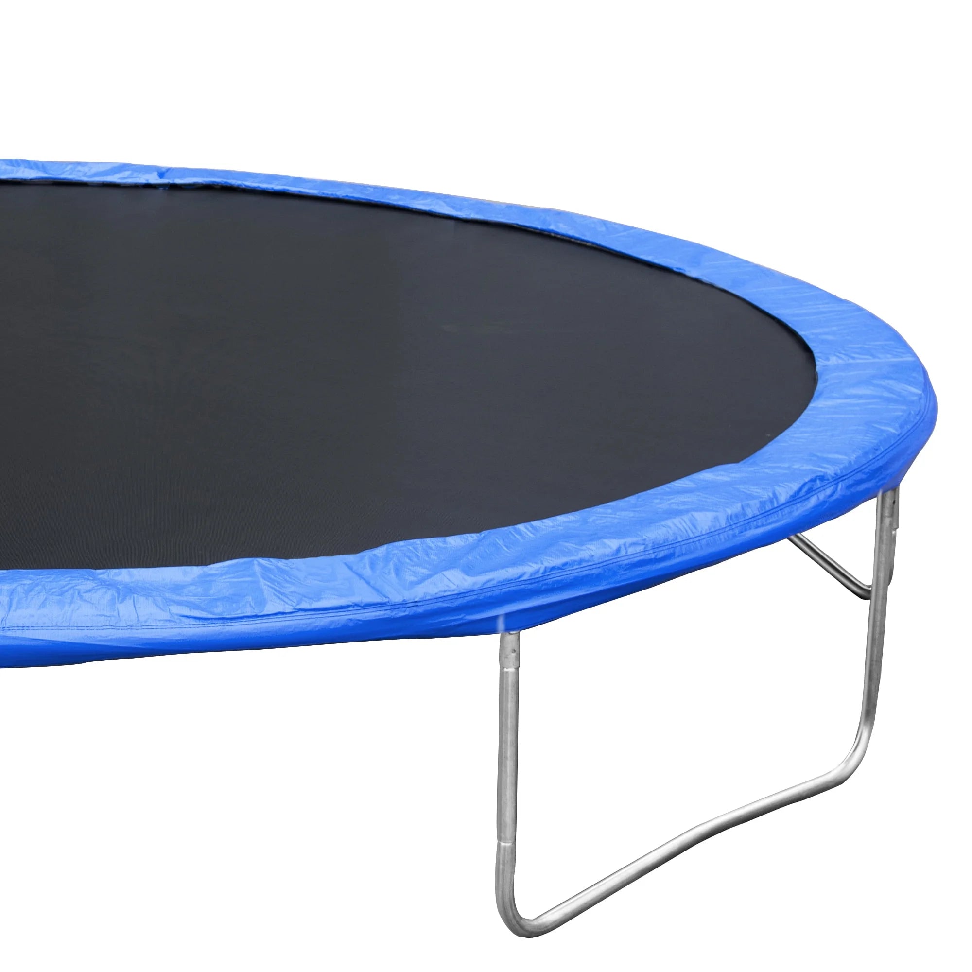 14FT Outdoor Trampoline with Basketball Hoop, Ladder and Safety Enclosure Net T321