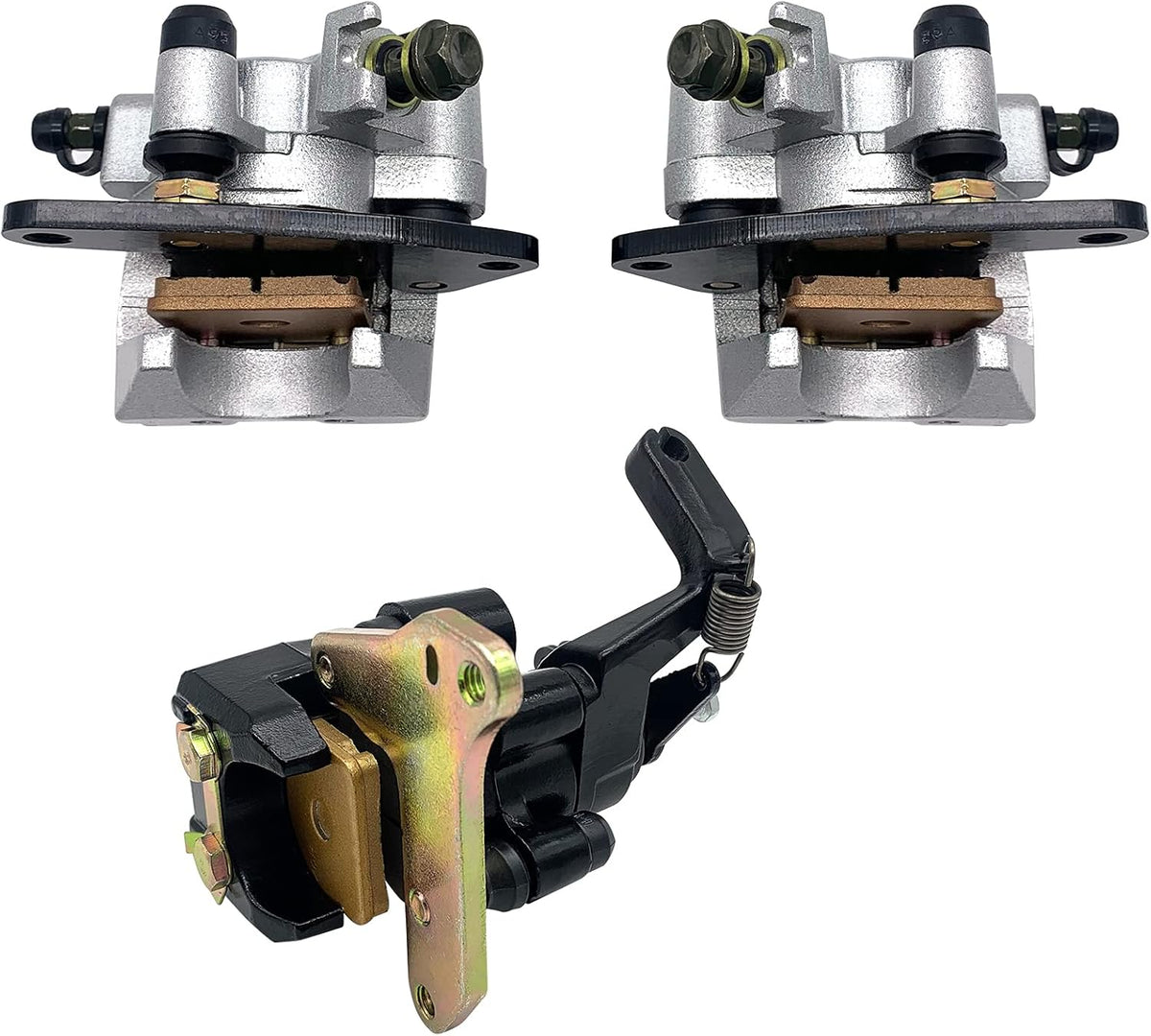 Front Left Right & Rear Brake Calipers Pack of 2 V476