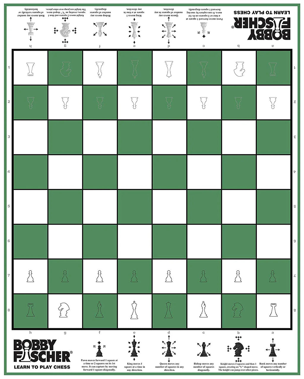 Learn to Play Chess Staunton Style Chess Pieces N9152