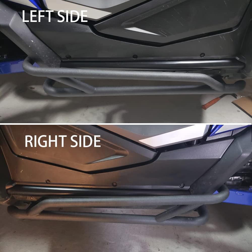 Nerf Bars Rock Sliders with Wrinkle Black Powder Coating T321