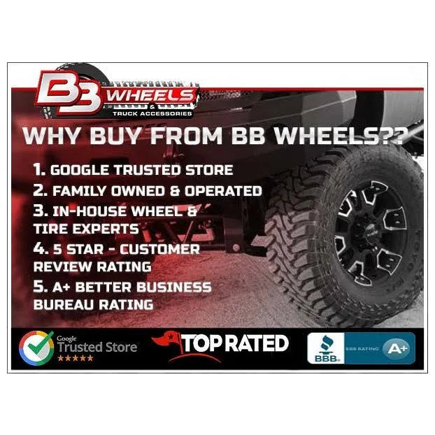 Chrome 20x9 8x170 18mm Wheel F3035