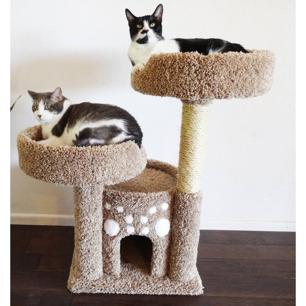 Solid Wood Cat Condo Z4383