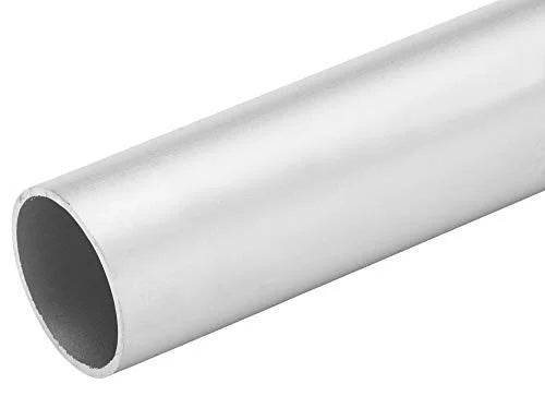 4 FT Aluminum Tubing 6063 Alloy T-6 Temper Clear Anodized G831