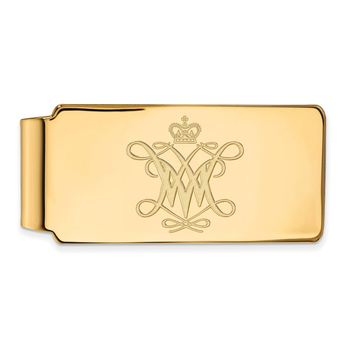 14K Gold Plated Money Clip V708983
