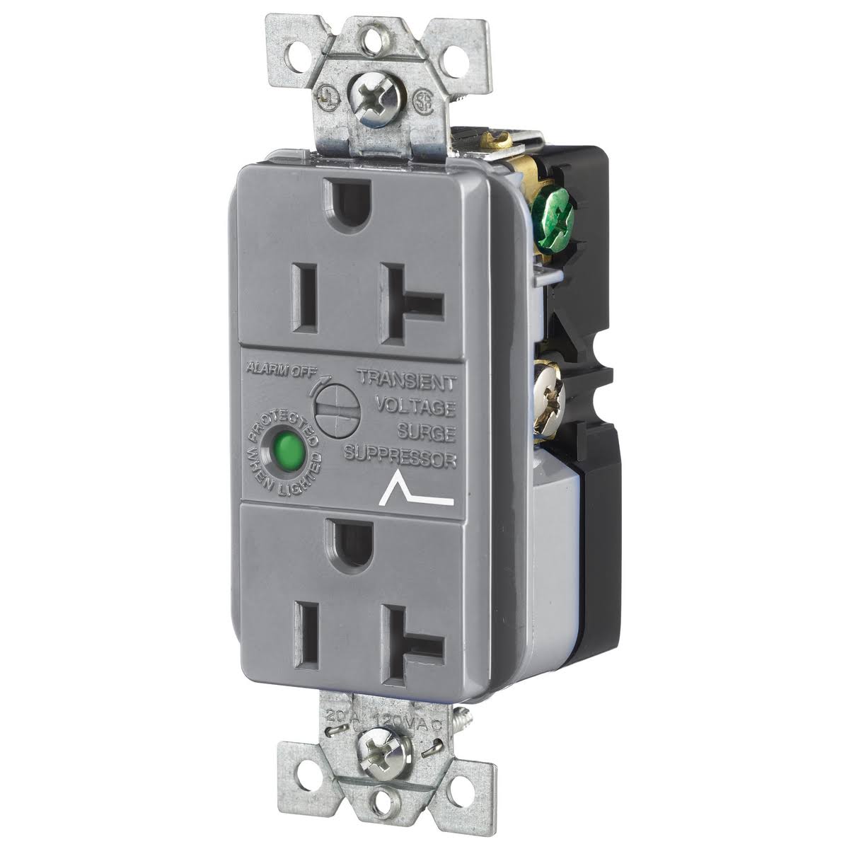 Industrial Grade 20A 125V Gray S591