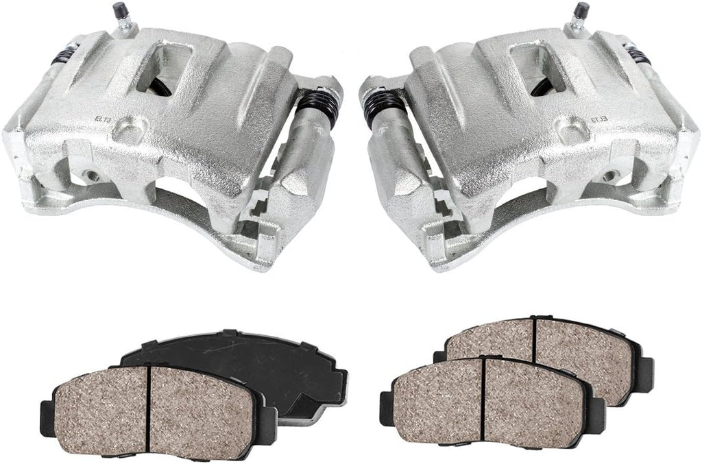 Front Loaded Caliper Assembly Set with Ceramic Brake Pads P512531