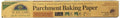 Unbleached Silicone Parchment Paper Roll (12 Pack) Q3781