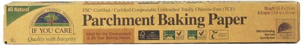 Unbleached Silicone Parchment Paper Roll (12 Pack) Q3781