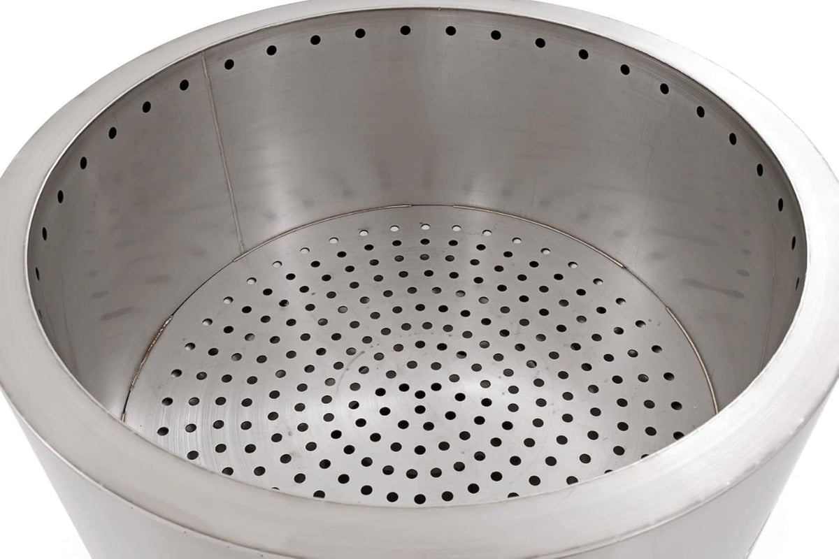 Stainless Steel Smokeless Fire Pit with Carry Bag K8108