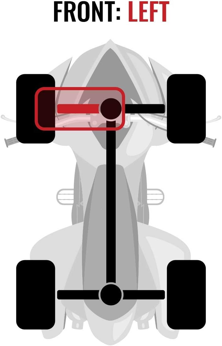 Front Left Axles Pack of 2 V2904