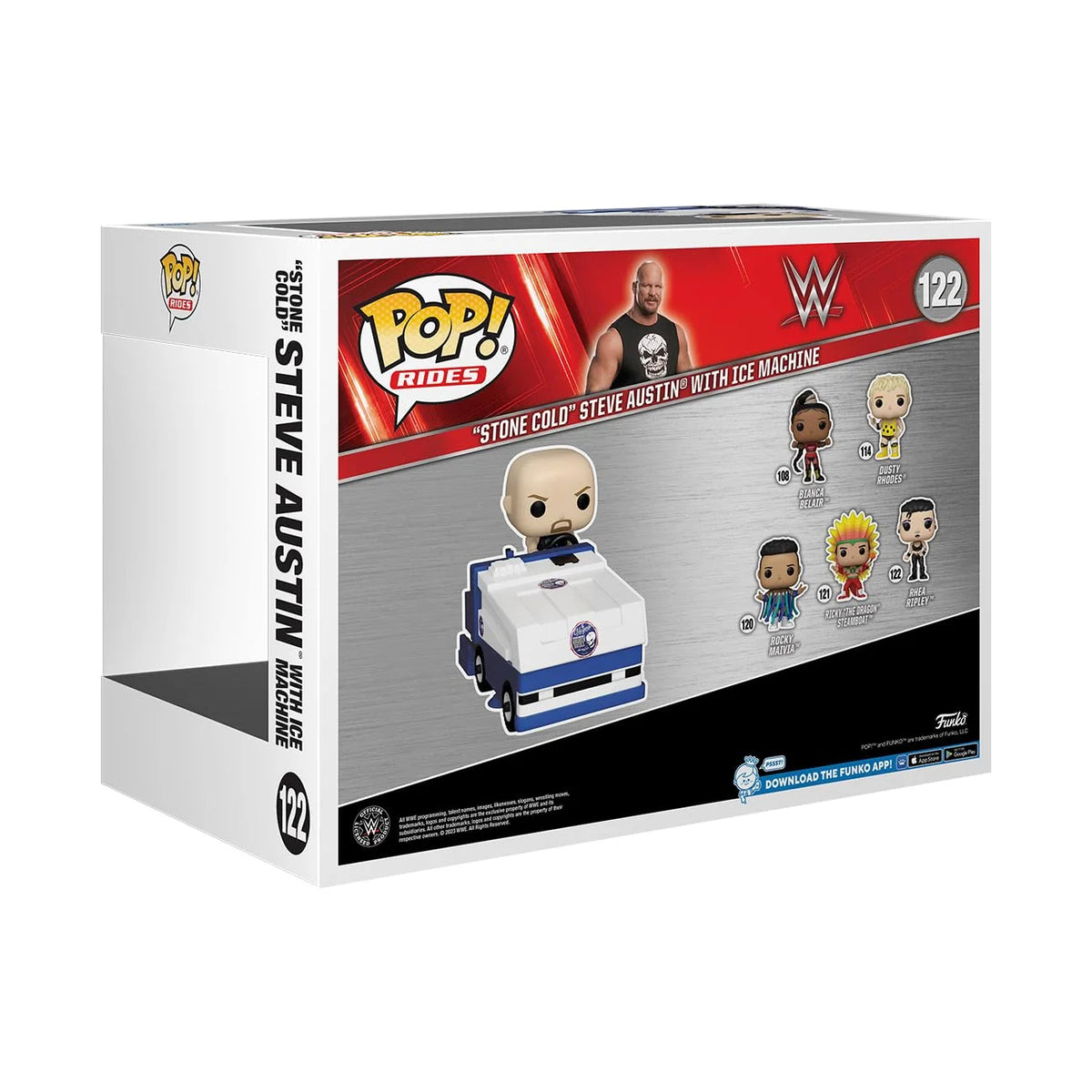 WWE Steve Austin Zamboni Deluxe Vinyl Figure F446