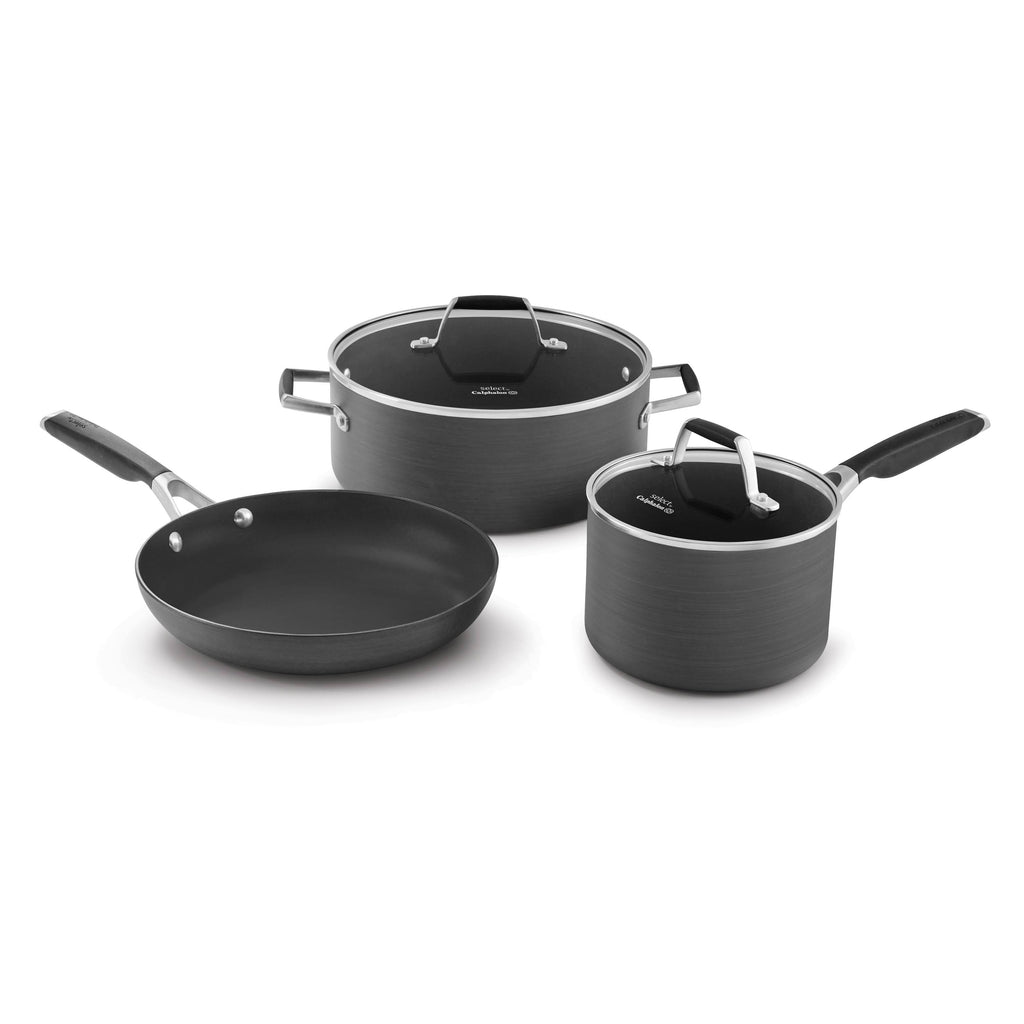 8-Piece Hard Anodized Nonstick Cookware Set J282977