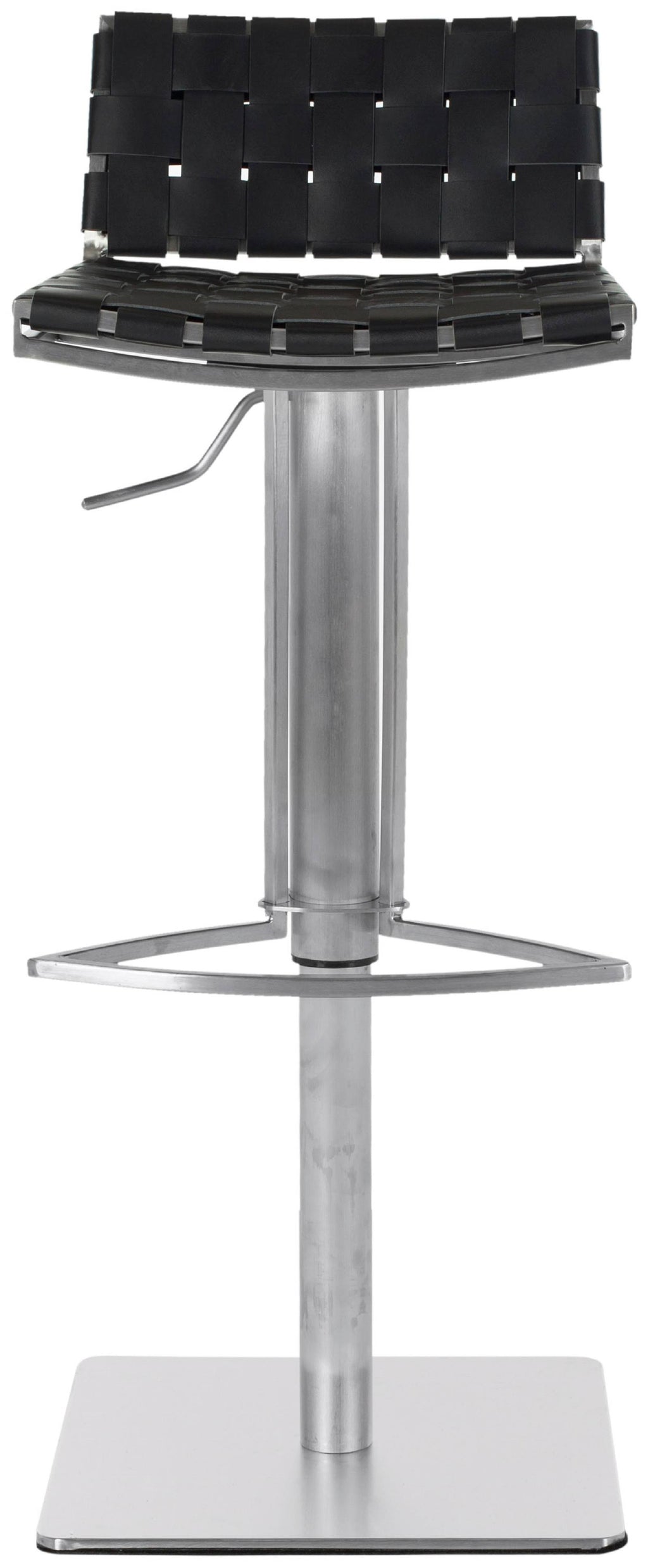 Brown Gas Lift Swivel Bar Stool Q99454