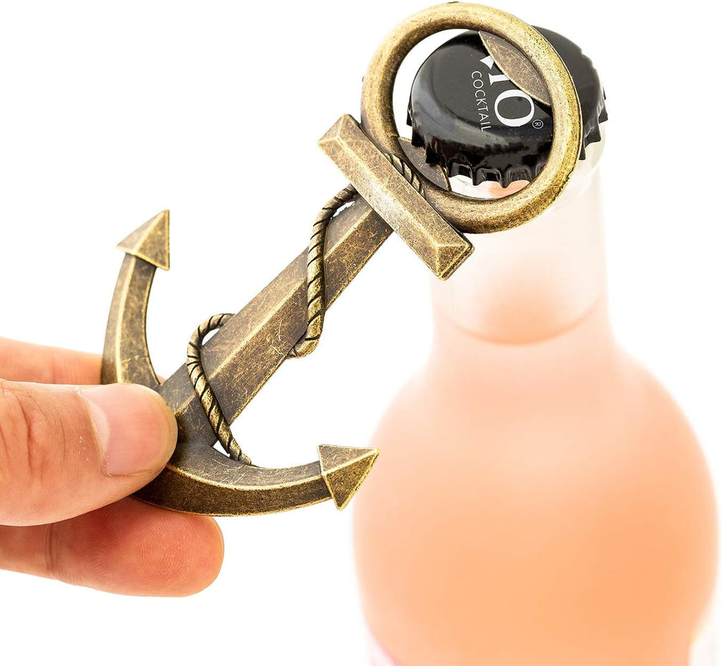 30Pcs Nautical Anchor Bottle Openers with Individual Gift Package D906416
