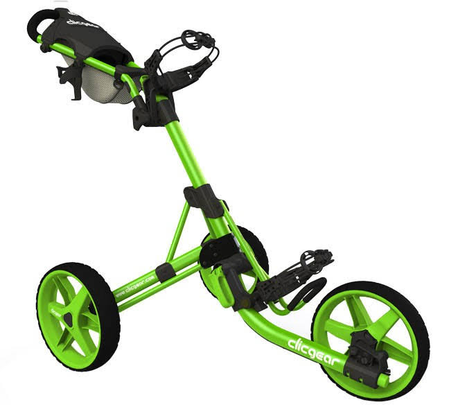 Charcoal-Lime Golf Push Cart G44775