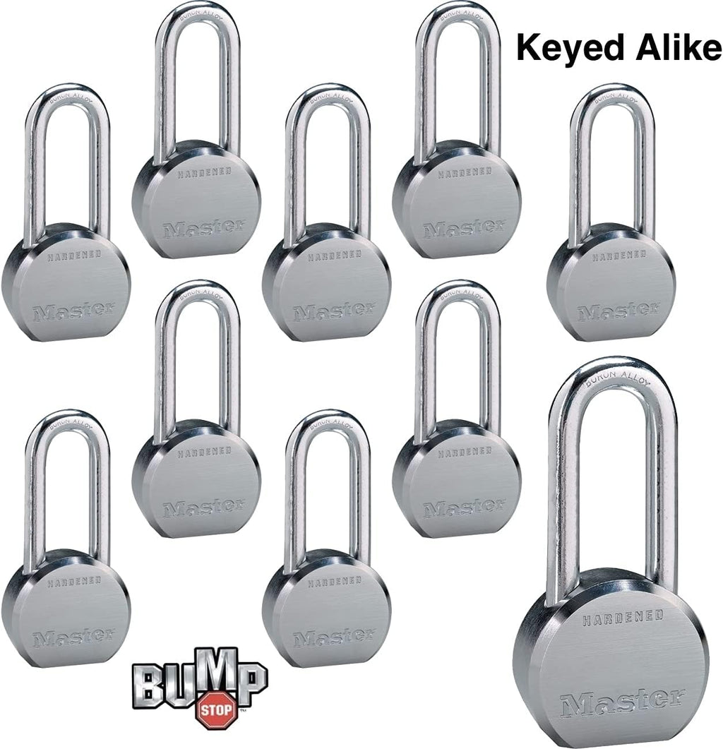 4 High Security Pro Series Keyed Alike Padlocks J453011