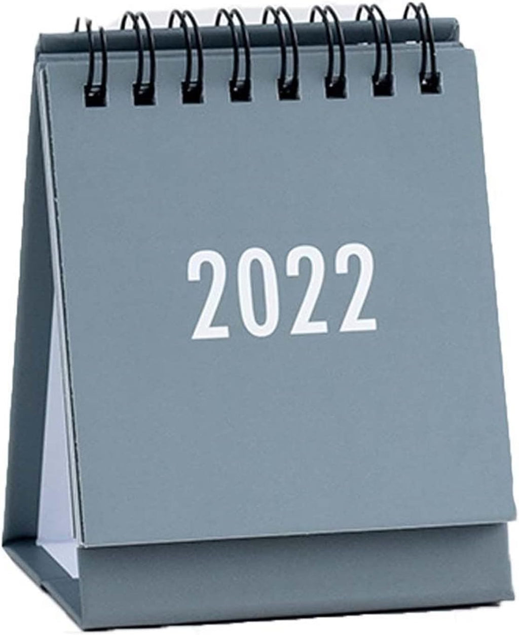 Grey Mini Desk Calendar 2022 D32785