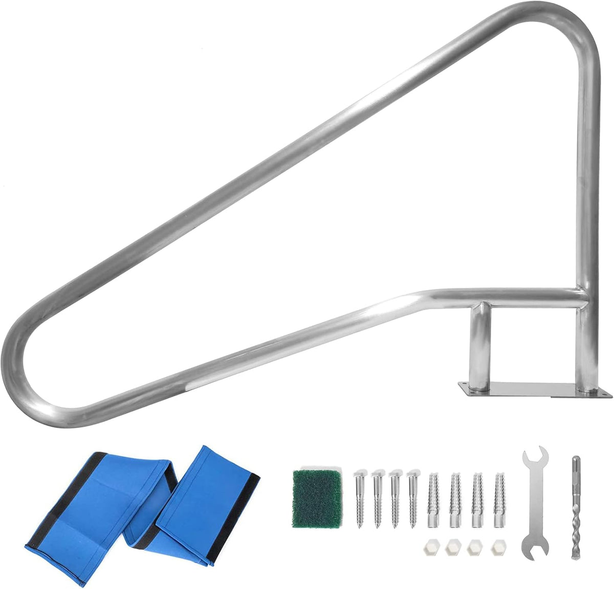 Pool Handrail 54x36 304 Stainless Steel W60563