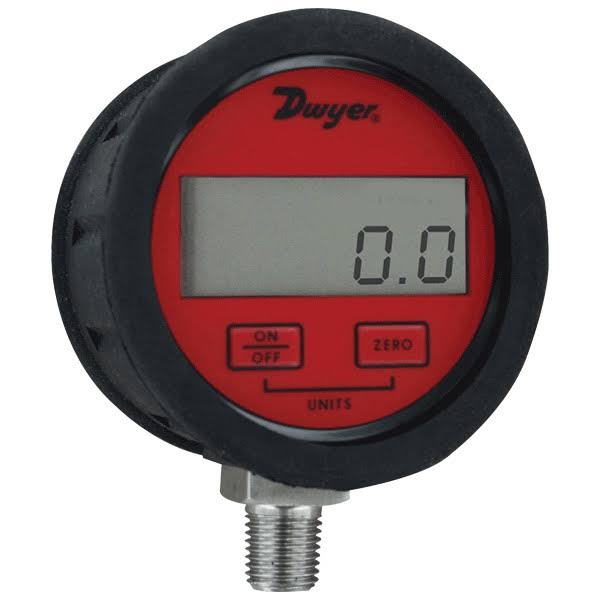 Digital Pressure Gage, 0.5% Accuracy, 0-15 PSIG A913478