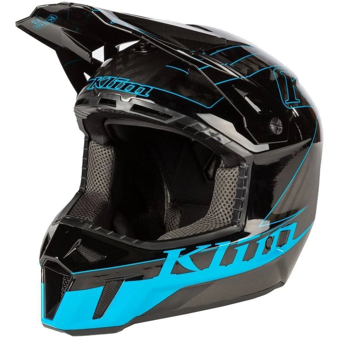Draft Vivid Blue Carbon Helmet E620982